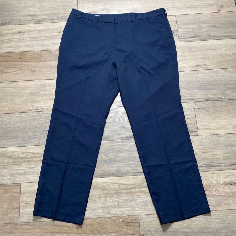 Edwards Redwood & Ross‎ Womens Polyester Dress Pants Size 22 Navy Blue